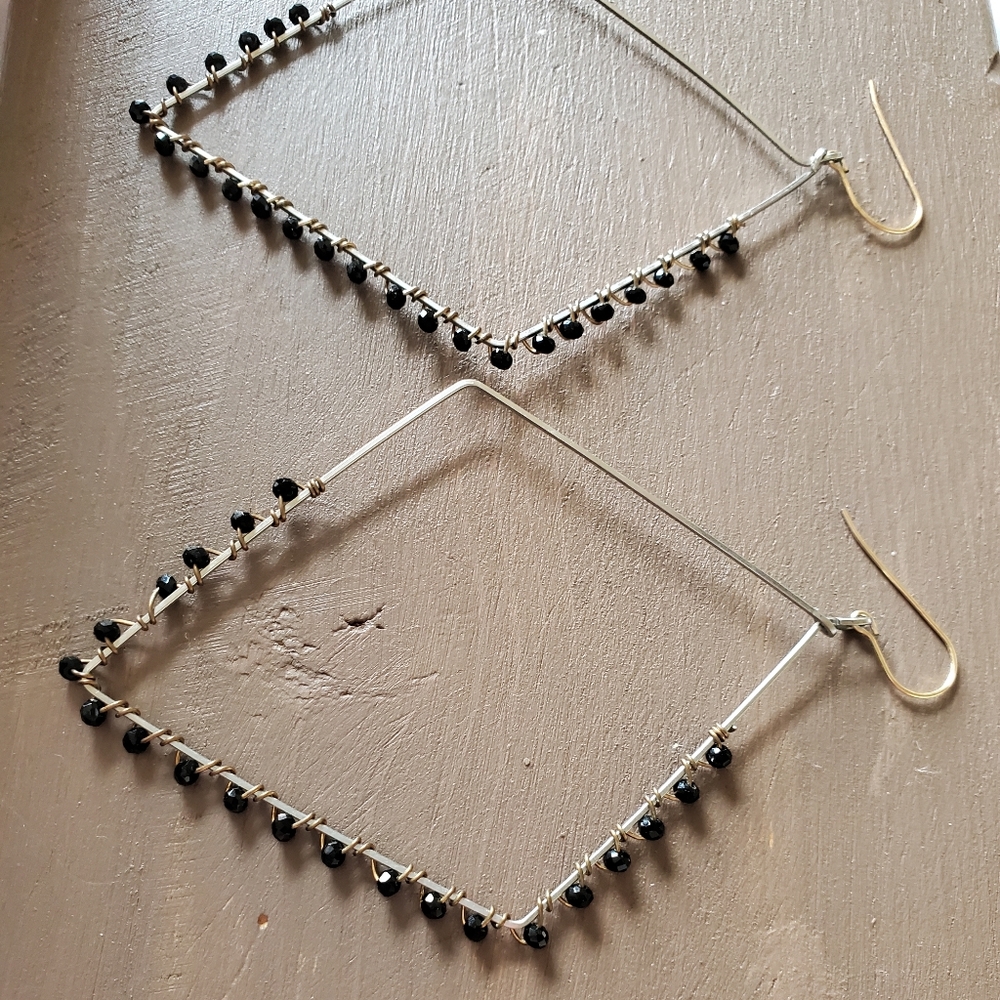 Sarah Briggs hoop earrings